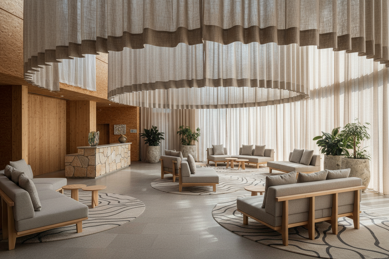 Luksus hotel med europæiske certificerede tekstiler